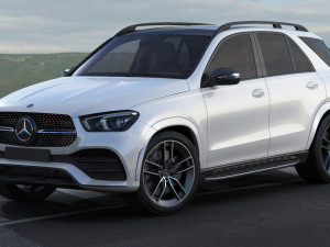 mercedes gle 2020 amg line 3D Model