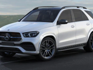 mercedes gle 2020 amg line 3D Model
