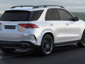 mercedes gle 2020 amg line 3D Model