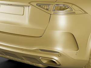 mercedes gle 2020 amg line 3D Model
