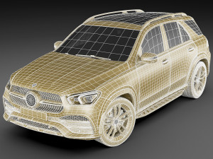 mercedes gle 2020 amg line 3D Model
