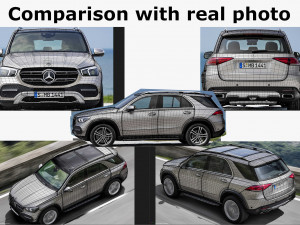 mercedes gle 2020 amg line 3D Model