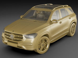 mercedes gle 2020 Model 3D