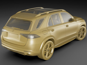mercedes gle 2020 Model 3D