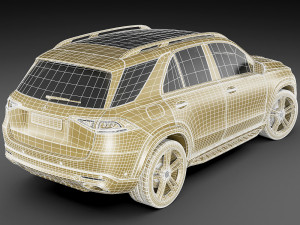 mercedes gle 2020 Model 3D
