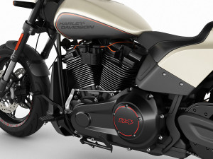 harley-davidson fxdr 114 2019 3D Model