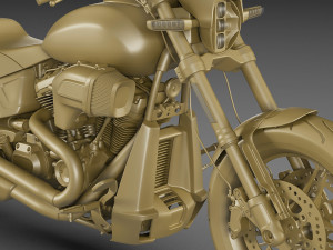 harley-davidson fxdr 114 2019 3D Model