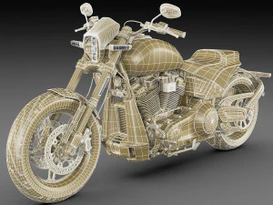 harley-davidson fxdr 114 2019 3D Model