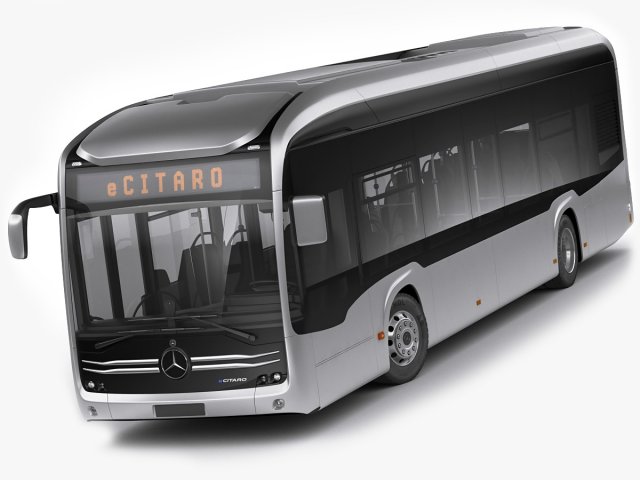 Mercedes ecitaro 2019 3D Модель .c4d .max .obj .3ds .fbx .stl .blend