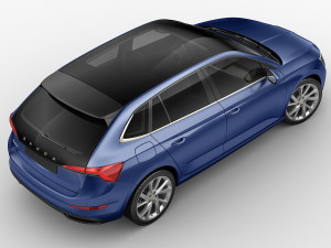 skoda scala 2019 3D Модель