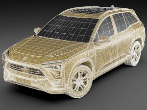 nio es8 3D 모델