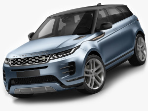 land rover range rover evoque 2020 3D-Modell