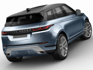 land rover range rover evoque 2020 3D Model