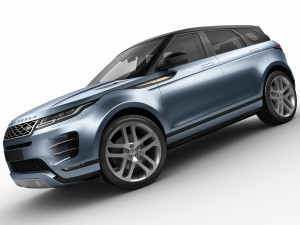 land rover range rover evoque 2020 3D Модель