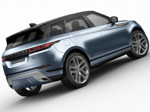 land rover range rover evoque 2020 3D Модель