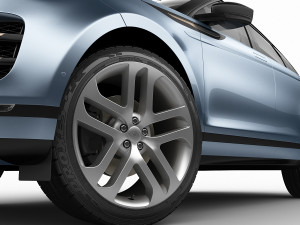 land rover range rover evoque 2020 3D Модель