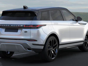 land rover range rover evoque 2020 3D Model