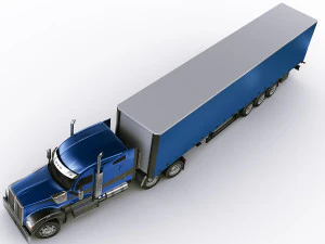 kenworth w990 3D Model
