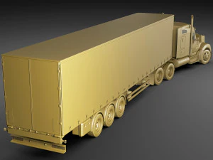 kenworth w990 3D Model