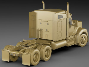 kenworth w990 3D Model