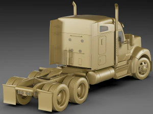kenworth w990 3D Model