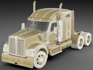 kenworth w990 3D Model