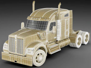 kenworth w990 3D Model