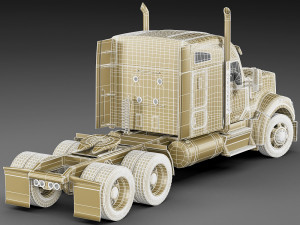 kenworth w990 3D Model