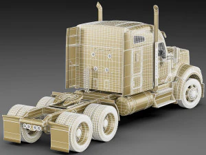 kenworth w990 3D Model