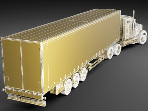 kenworth w990 3D Model
