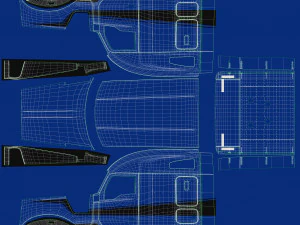 kenworth w990 3D Model