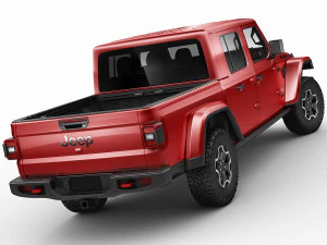 Jeep gladiator 2020 3D Model