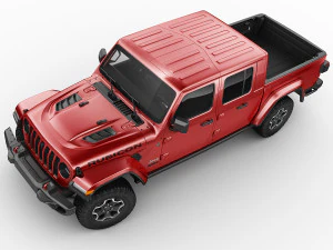 Jeep gladiator 2020 3D Model