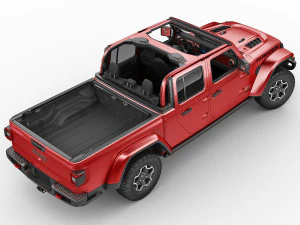 Jeep gladiator 2020 3D Model