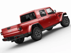 Jeep gladiator 2020 3D Model