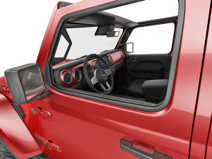 Jeep gladiator 2020 3D Model