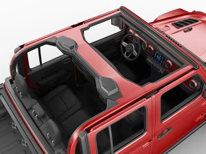Jeep gladiator 2020 3D Model