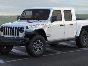 Jeep gladiator 2020 3D Model