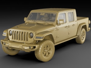 Jeep gladiator 2020 Model 3D