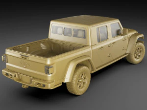 Jeep gladiator 2020 3D Model