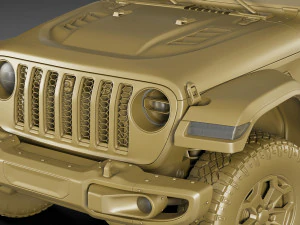 Jeep gladiator 2020 3D Model