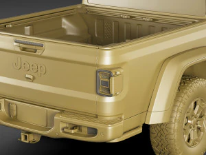 Jeep gladiator 2020 3D Model
