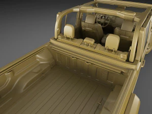 Jeep gladiator 2020 3D Model