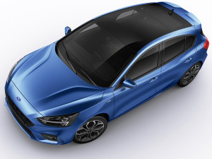 focus hatchback st-line 2019 3D Model