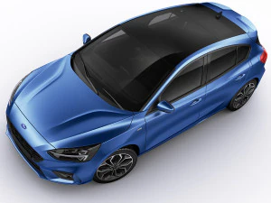 focus hatchback st-line 2019 3D Model
