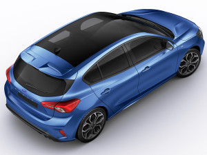 focus hatchback st-line 2019 3D Model