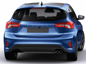 focus hatchback st-line 2019 3D Model