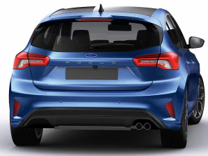 focus hatchback st-line 2019 3D Model