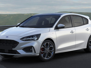 focus hatchback st-line 2019 3D Model