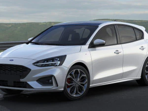 focus hatchback st-line 2019 3D Model